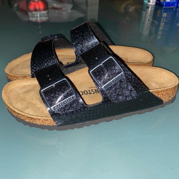 Birkenstock Arizona BF Magic Snake Black Size 38 - Picture 5 of 8